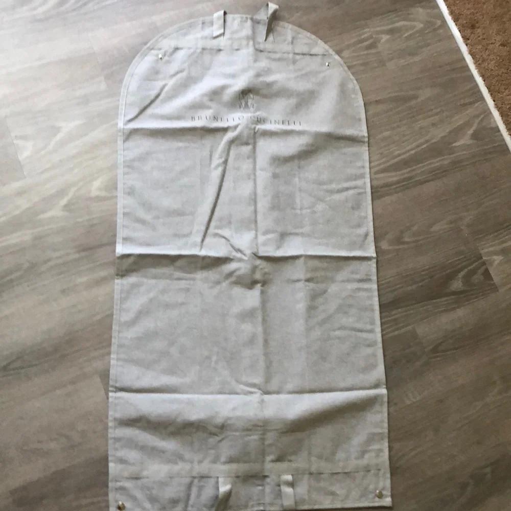 Brunello Cucinelli Gray Travel Bag - Picture 3 of 3